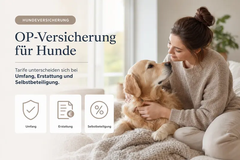 Hund beim Tierarzt – Symbolbild für OP-Kostenabsicherung