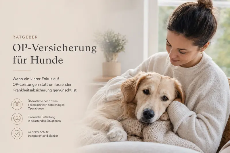 Hund beim Tierarzt – Symbolbild für OP-Kostenabsicherung