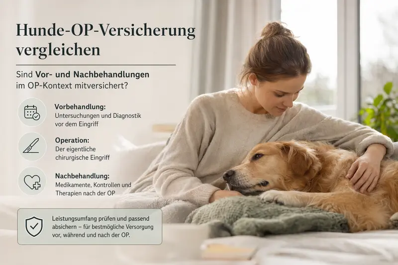 Hund beim Tierarzt: OP-Kosten absichern und Tarife vergleichen