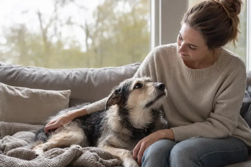Hund beim Tierarzt – Symbolbild für OP-Kosten und Absicherung