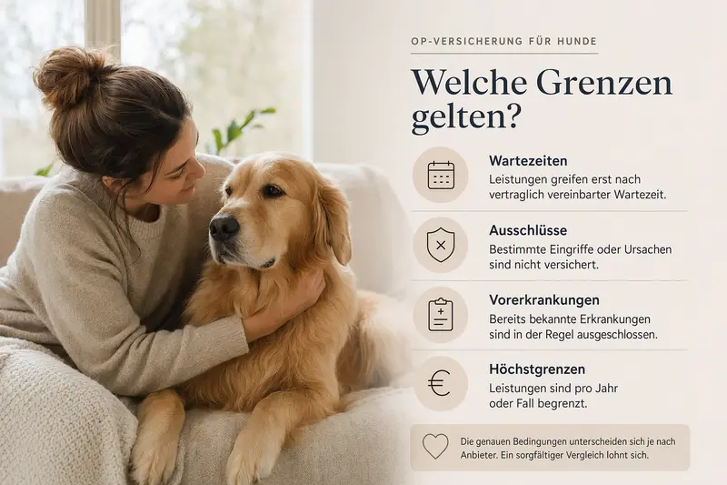 Hund beim Tierarzt – Symbolbild für OP-Kosten und Absicherung