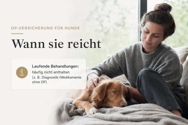 Hund beim Tierarzt – Entscheidungshilfe zur OP-Versicherung