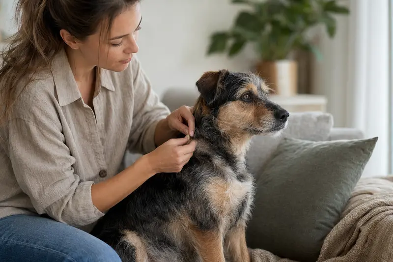 Hund im Freien – Fokus auf Vorsorge gegen Zecken und Parasiten