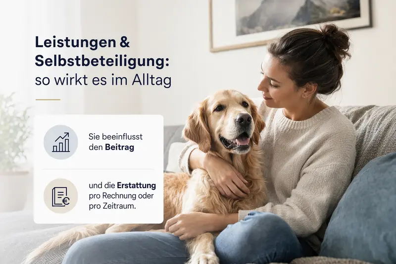 Hund beim Tierarzt – Kostenplanung und Selbstbeteiligung in der Tierkrankenversicherung