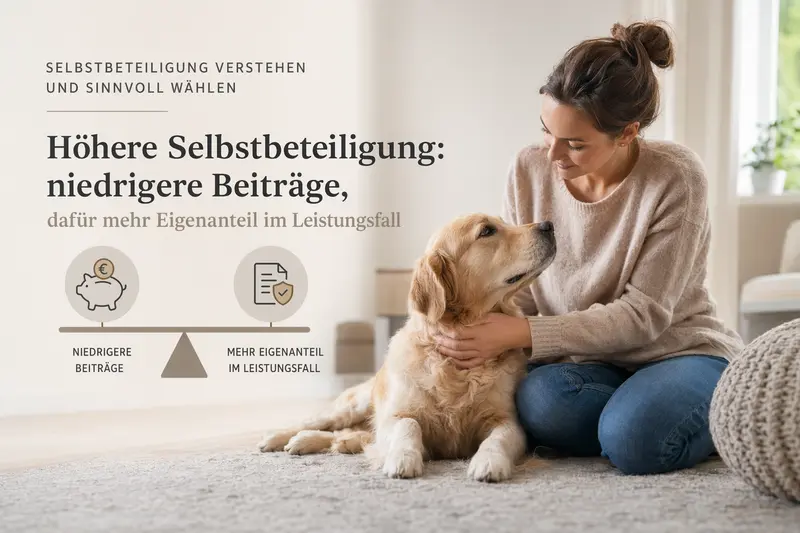 Haustier beim Tierarzt – Kostenplanung mit Selbstbeteiligung in der Tierkrankenversicherung