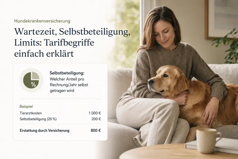 Hund beim Tierarzt – Symbolbild für Kostenabsicherung und Tarifvergleich
