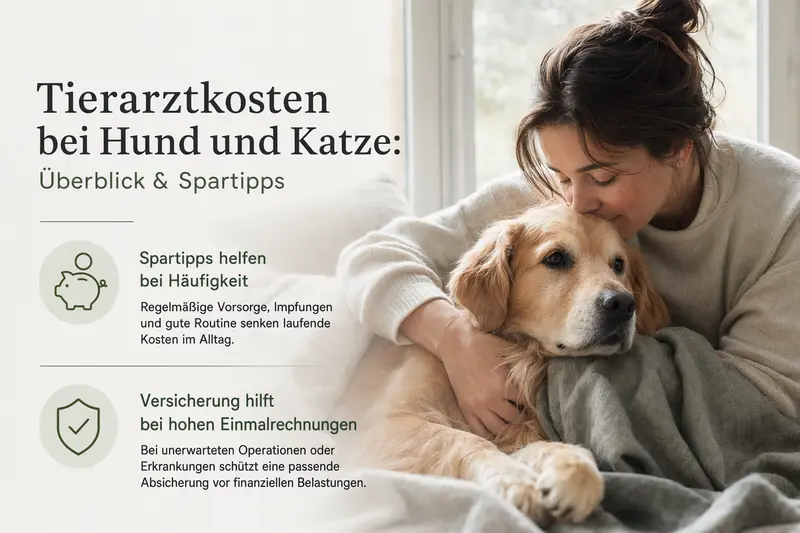 Hund und Katze beim Tierarzt: Kosten und Absicherung verständlich einordnen
