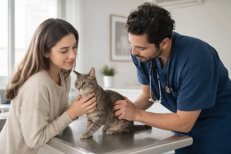 Katze beim Tierarzt – Kosten und Behandlung planbar machen