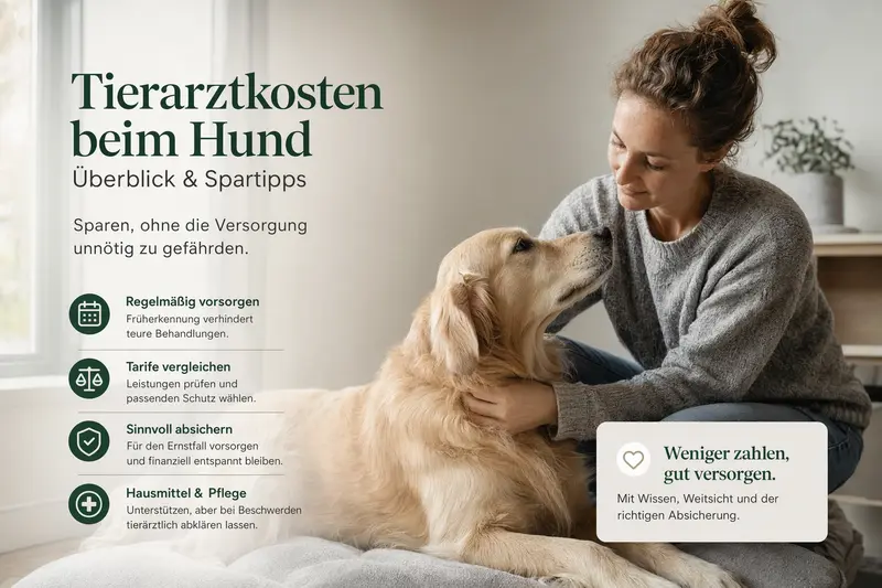 Hund beim Tierarzt: Kostenüberblick und Absicherung