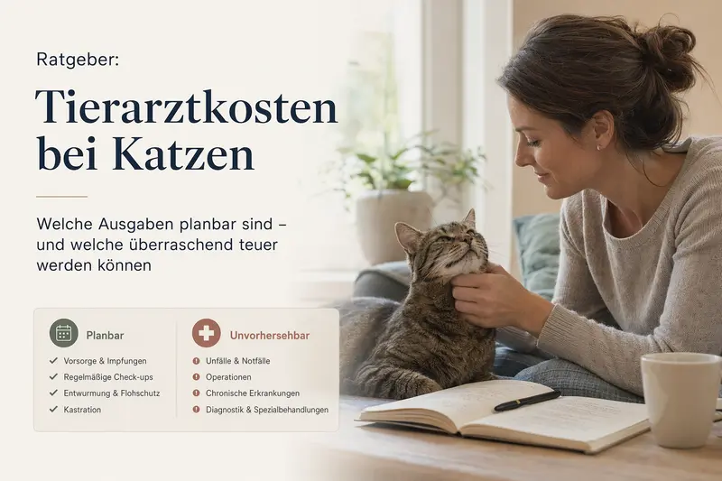Katze beim Tierarzt – Kosten und Absicherung im Überblick