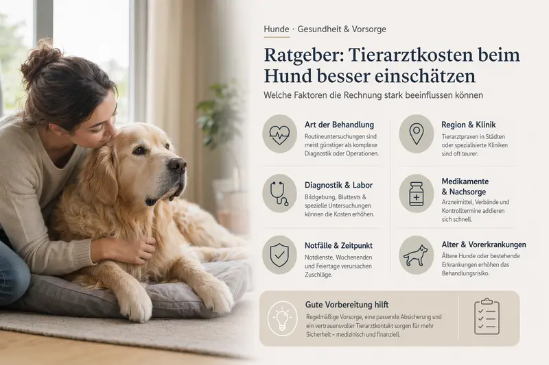 Tierarztkosten beim Hund besser einschätzen