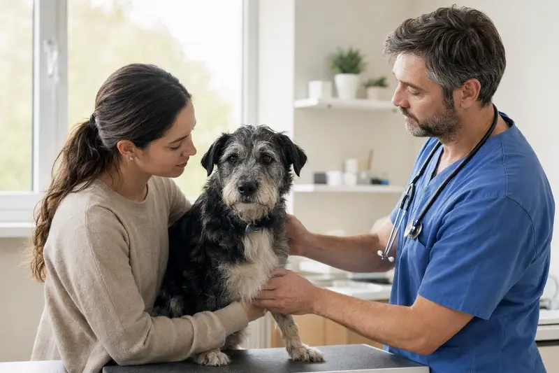 Hund beim Tierarzt – Orientierung zur Absicherung von Tierarztkosten