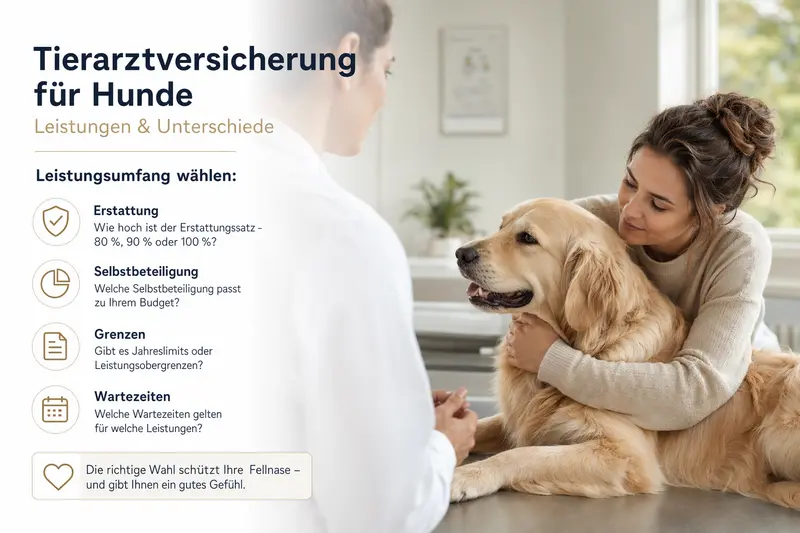 Hund beim Tierarzt – Orientierung zur Tierarztversicherung und Tierarztkosten