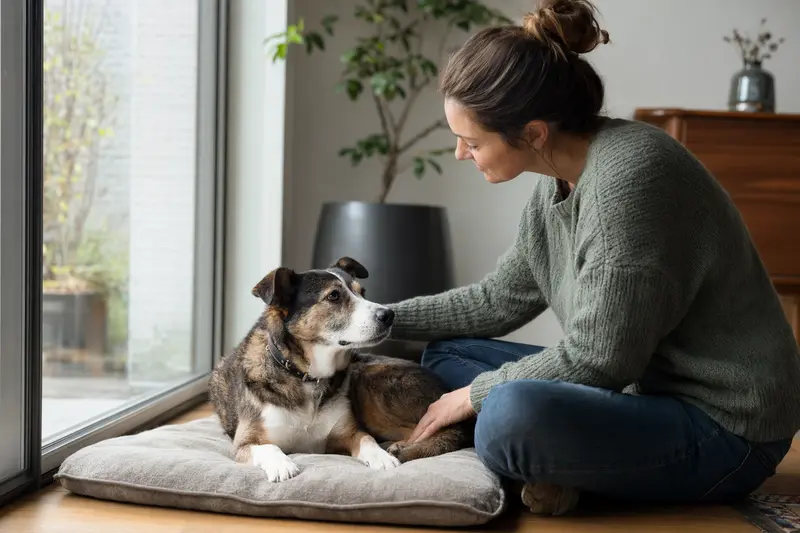 Hund beim Tierarzt – Symbolbild für Tierkrankenversicherung und Leistungsbausteine