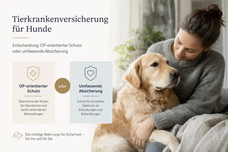 Hund beim Tierarzt – Symbolbild für Tierarztkosten und Absicherung