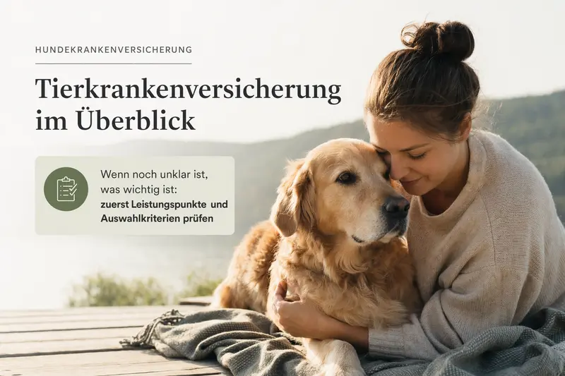Hund beim Tierarzt: Orientierung zur Tierkrankenversicherung