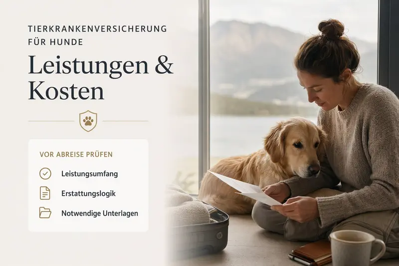Hund auf Reise mit Fokus auf tierärztliche Absicherung im Ausland