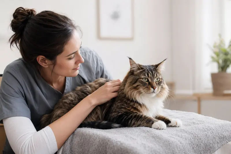 Katze beim Tierarzt – Orientierung zur Tierkrankenversicherung