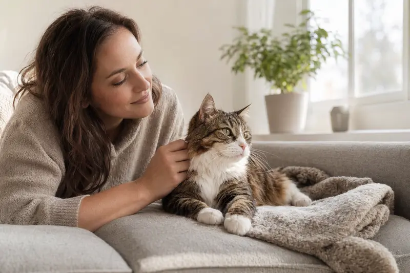 Katze beim Tierarzt – Symbolbild für Kostenabsicherung durch Tierkrankenversicherung