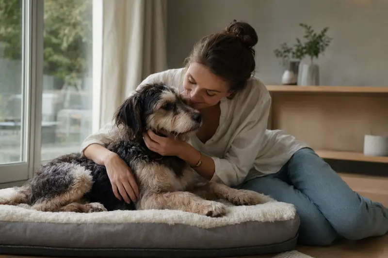 Hund beim Spaziergang als Symbol für planbare Absicherung durch eine Hundeversicherung