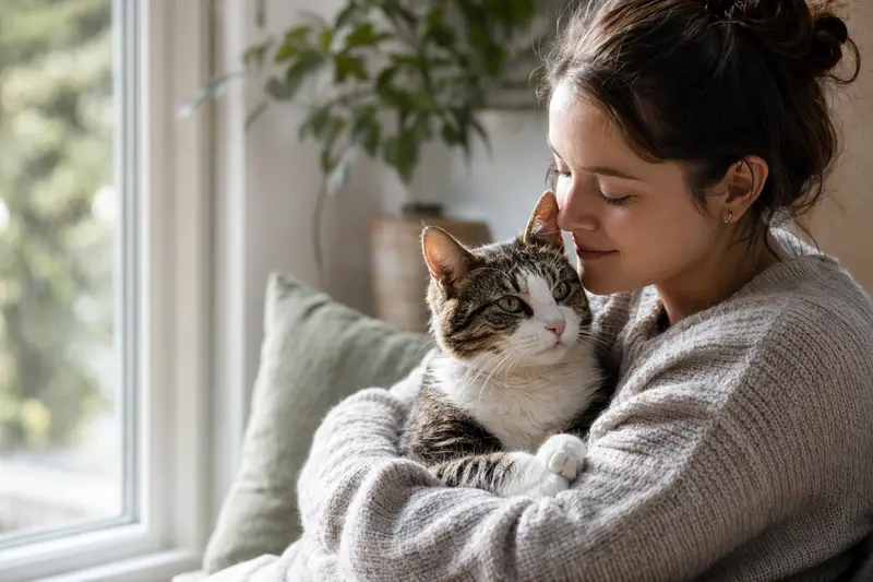 Katze beim Tierarzt – Symbolbild für Gesundheitskosten und Versicherungsschutz