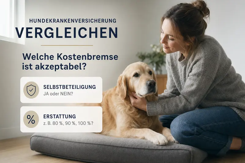 Hund beim Tierarzt – Symbolbild für Kostenabsicherung durch Hundekrankenversicherung