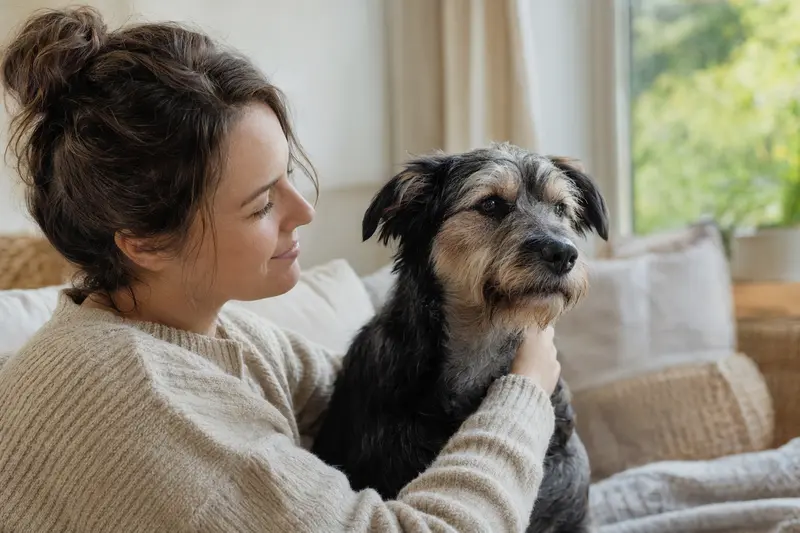 Hund beim Tierarzt – Symbolbild für Absicherung von Behandlungskosten