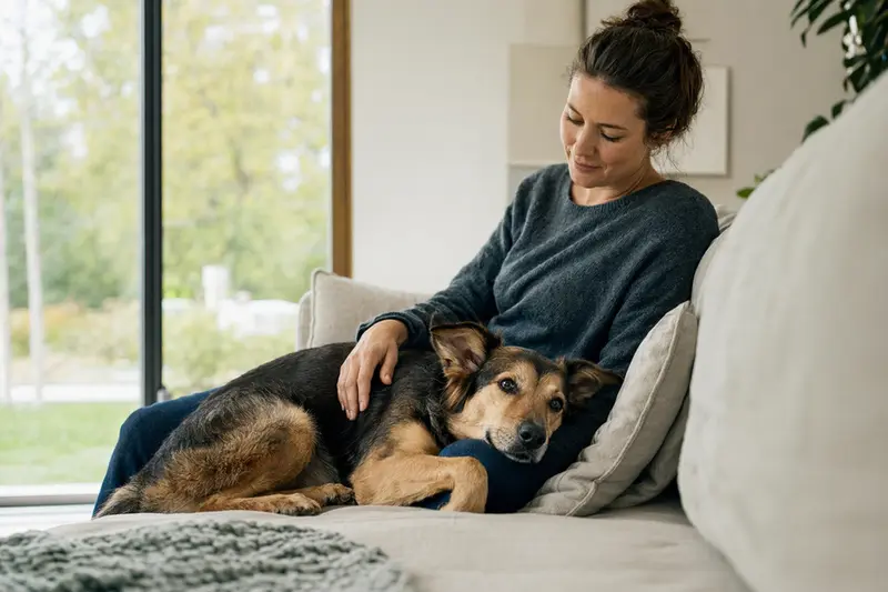 Hund beim Tierarzt: Vorsorgeuntersuchung als Beispiel für Vorsorgeleistungen