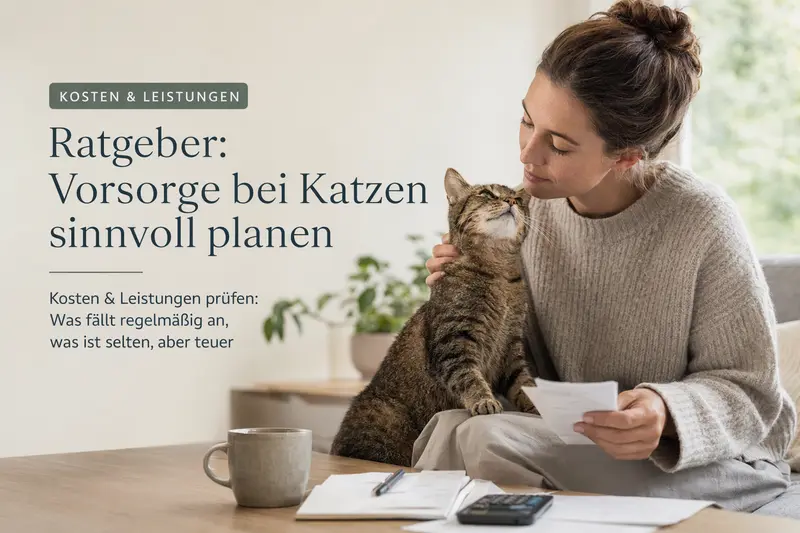 Katze beim Tierarzt: Vorsorge und Kostenplanung