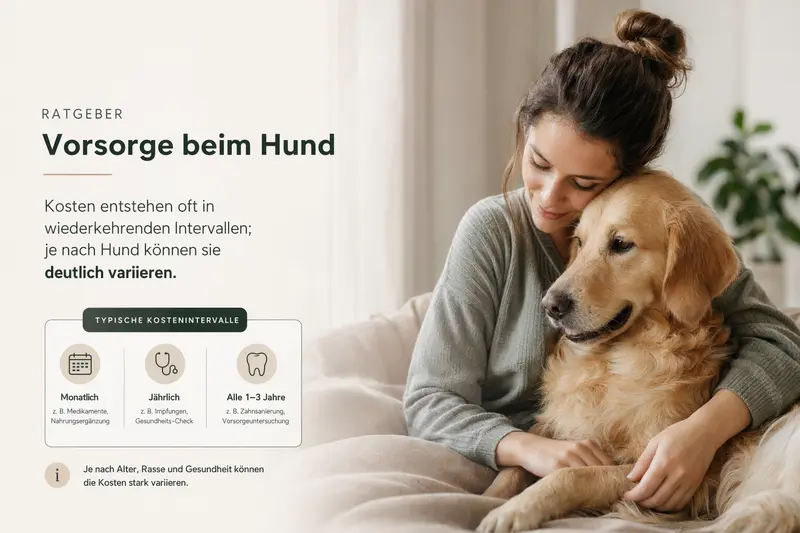 Hund beim Vorsorgetermin in ruhiger Umgebung