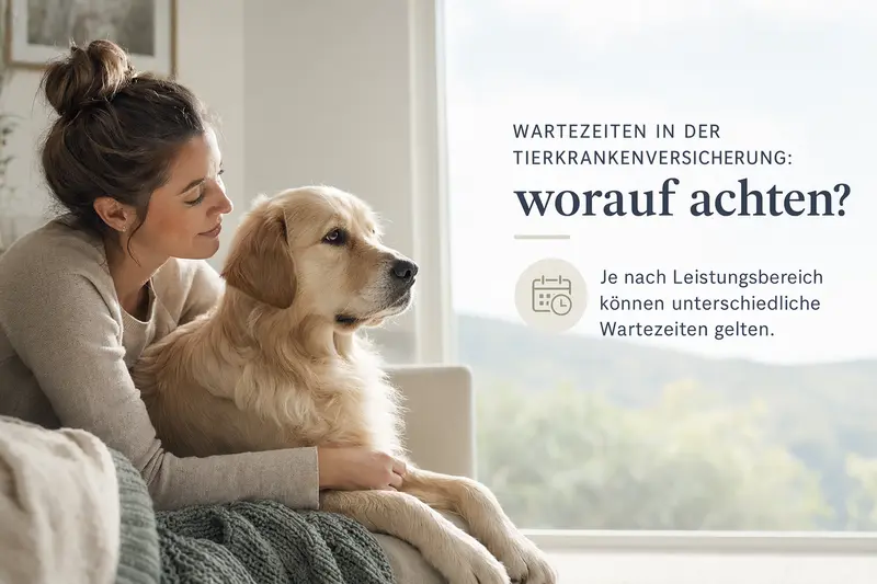 Haustier beim Tierarzt – Symbolbild für Leistungsbeginn und Wartezeit in der Tierkrankenversicherung