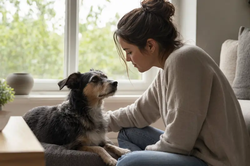 Hund beim Tierarzt – Symbolbild für Versicherungsstart und Wartezeit