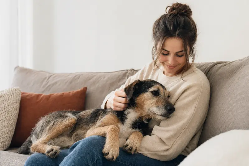 Hund beim Tierarztbesuch als Symbol für Leistungsbeginn und Gesundheitsprüfung in der Hundeversicherung