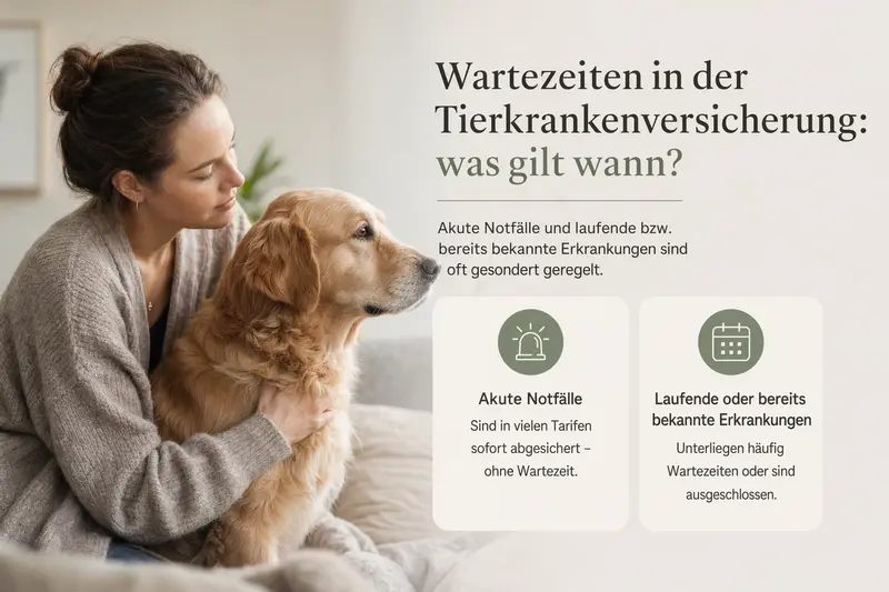 Hund liegt entspannt neben Unterlagen zur Tierkrankenversicherung