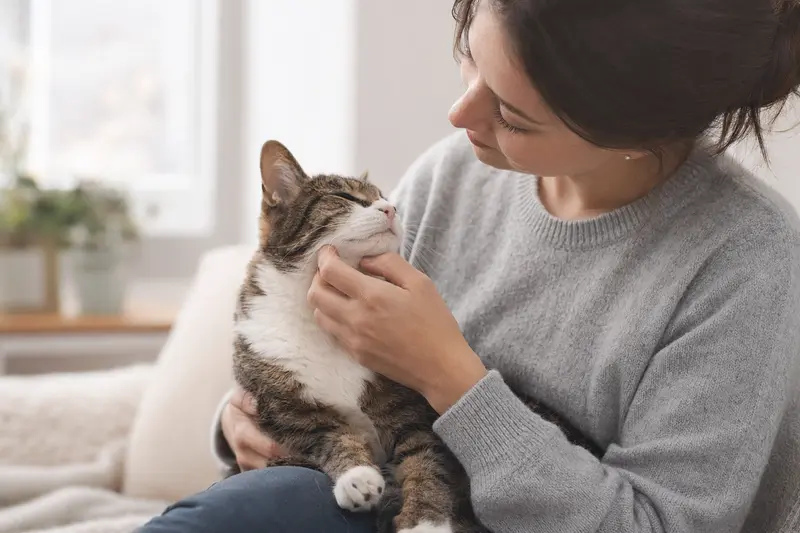 Katze beim Tierarzt – Fokus auf Zahngesundheit und Behandlung