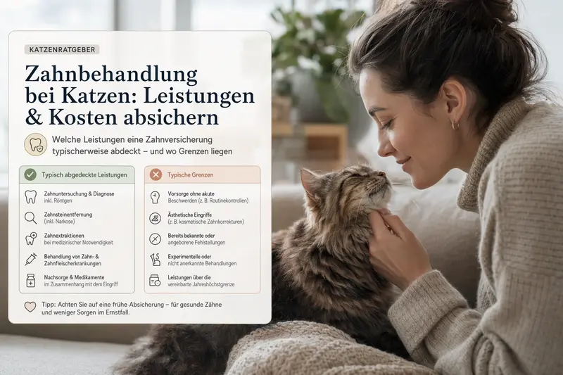 Katze beim Tierarzt – Fokus Zahngesundheit und Behandlungskosten